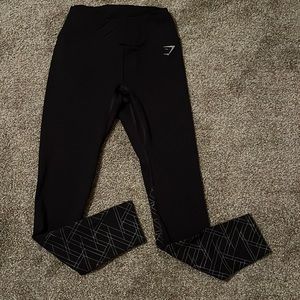 Black gymshark speed leggings